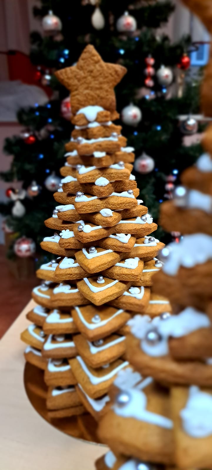 Choinki z pierników.